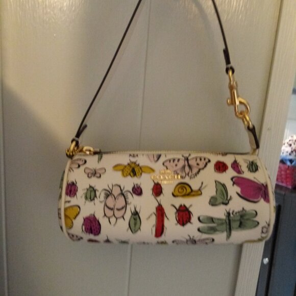 Coach Nolita Barrel Bag With Creature Print Mini Bag - Picture 3 of 9